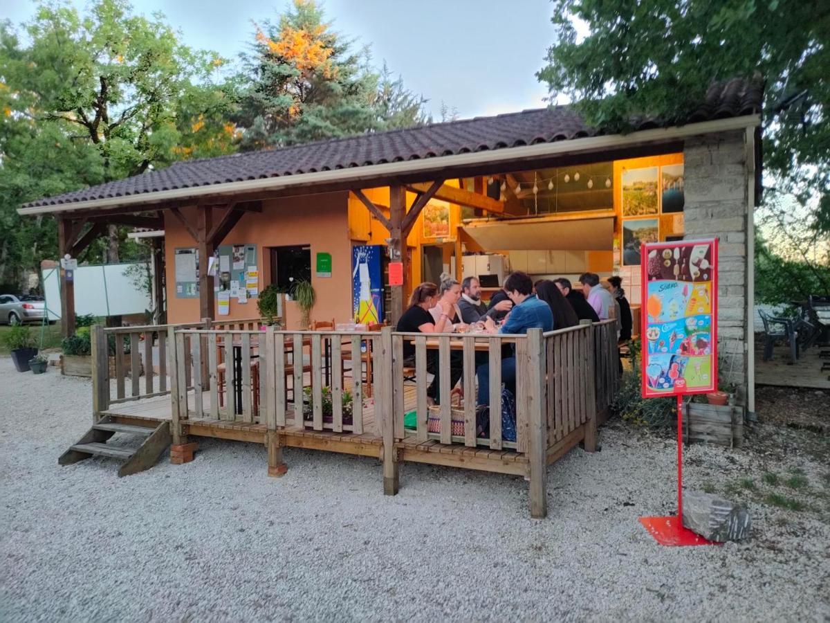 Camping Le Bel Air Mobil Home Le Cornouiller 4 Personnes Limogne-en-Quercy Exterior foto